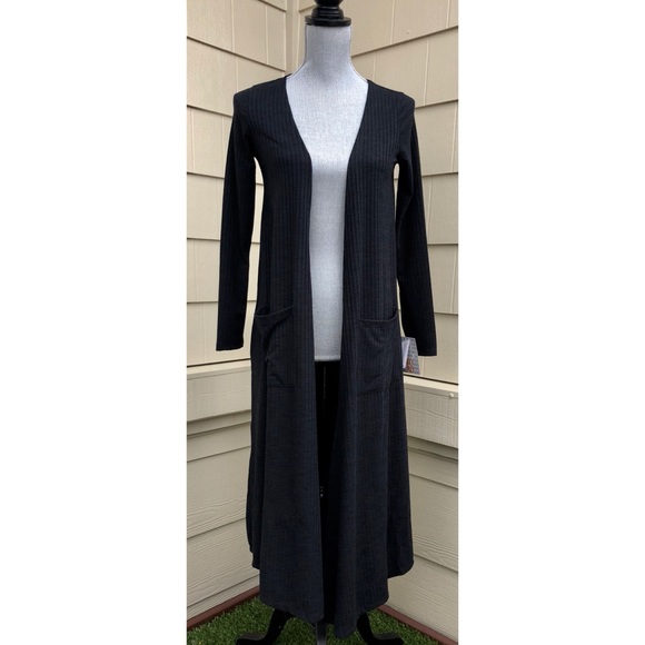 LuLaRoe Sweaters - LulaRoe Ribbed Knit Sarah Cardigan Sweater Duster